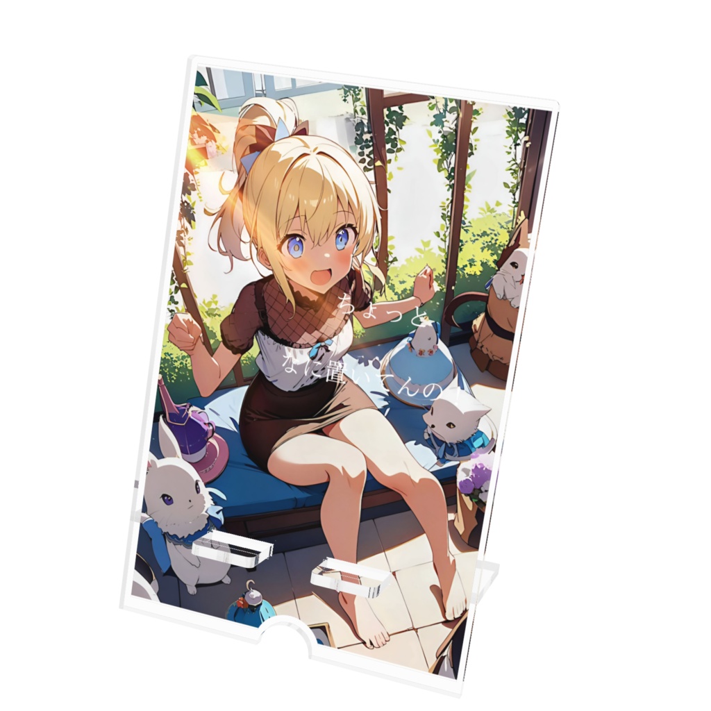 アクリルスマホスタンド