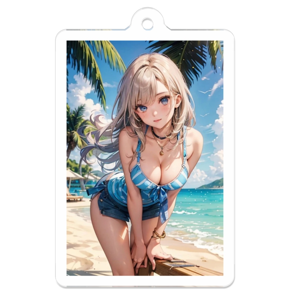 アクリルキーホルダー【リアルアニメ美女】🩷🎁✨