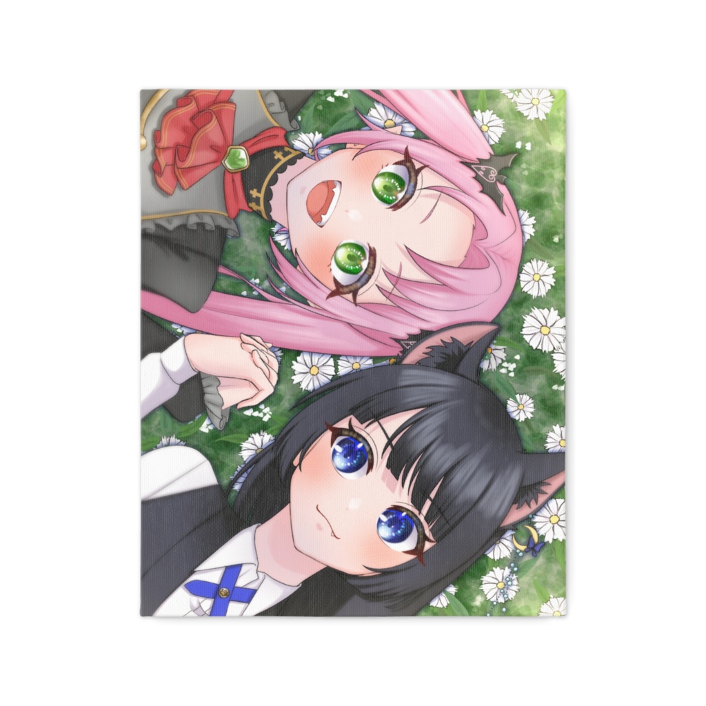 れなちゃんと花畑