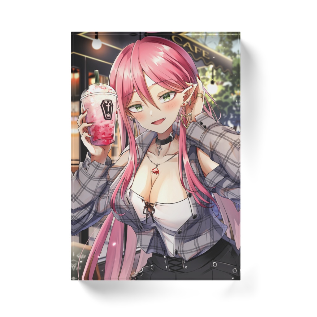 カフェ アクリルブロック