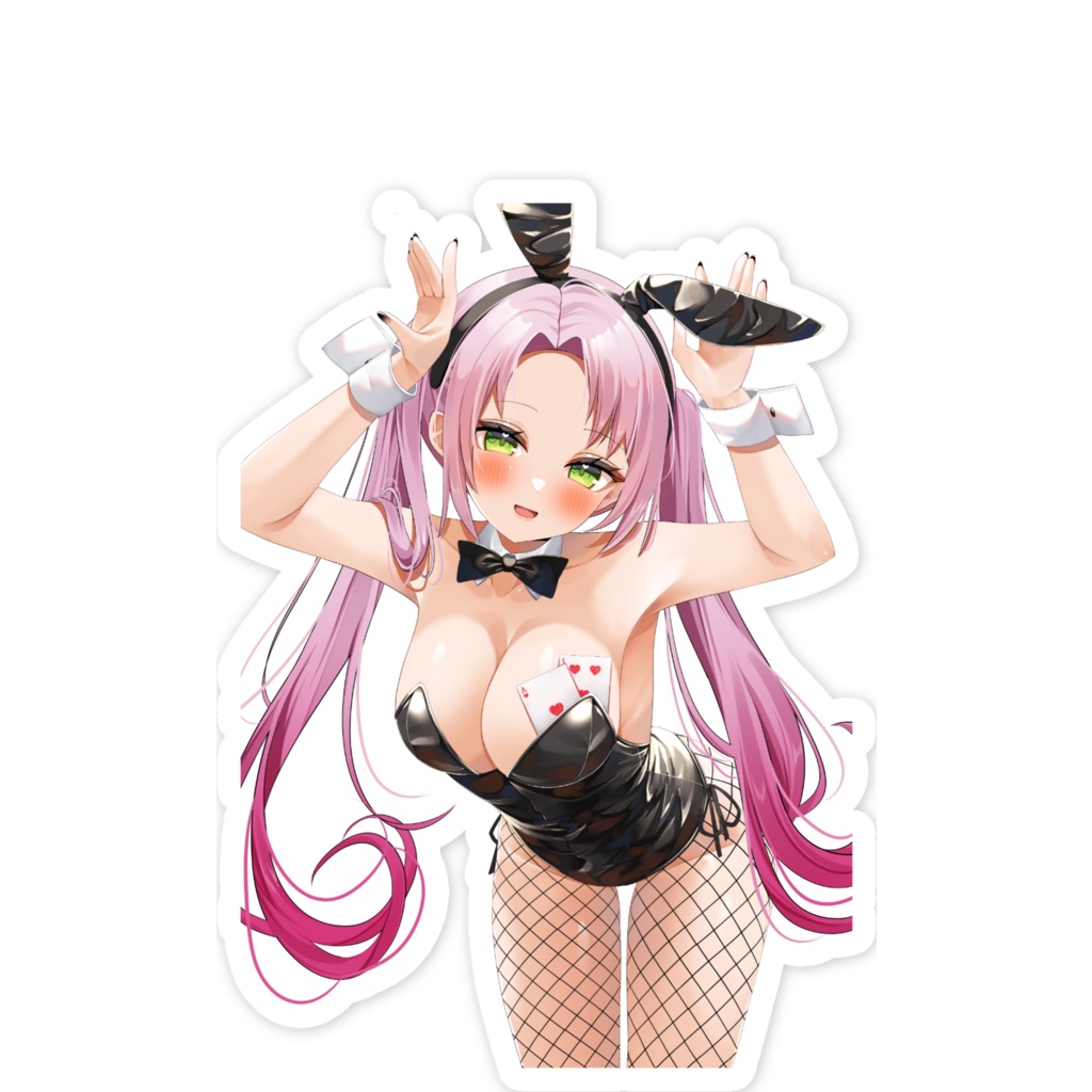 バニーガールステッカー