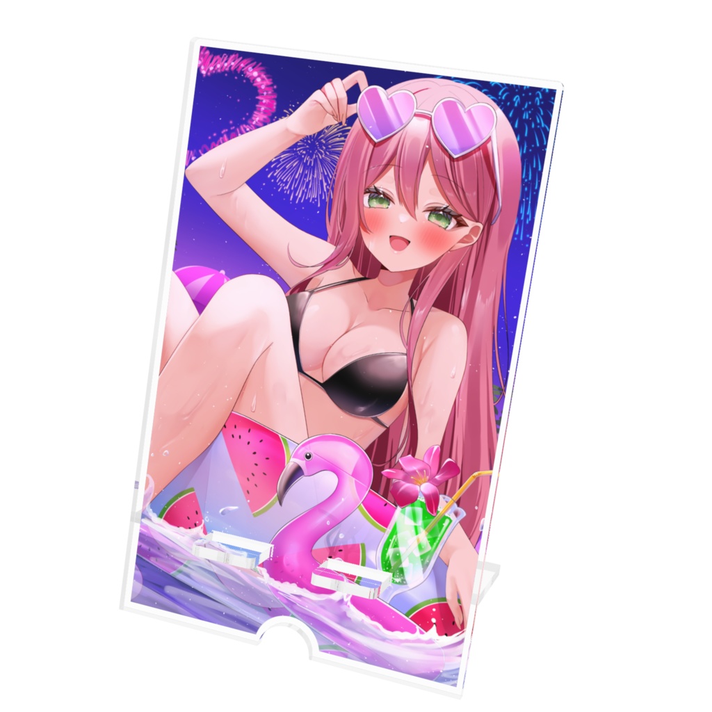 ナイトプールスマホスタンド
