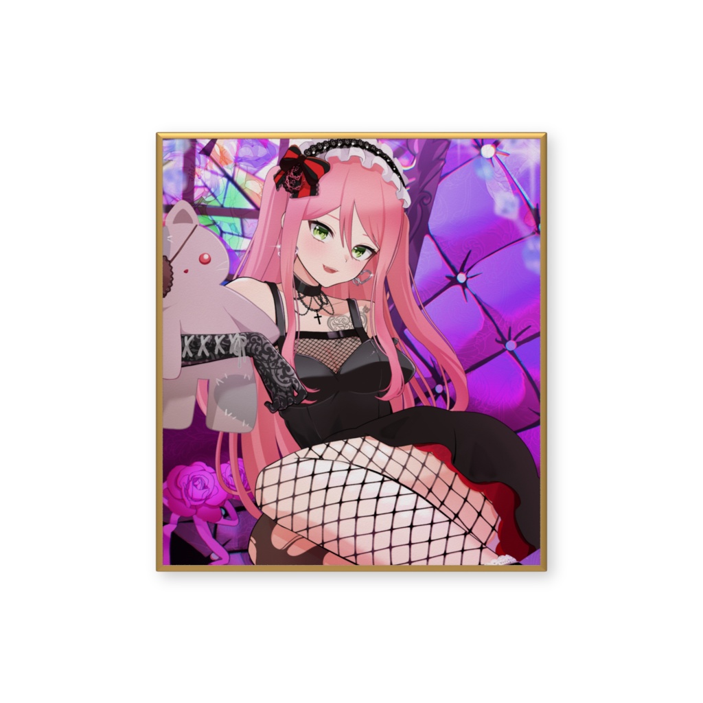 ゴシック色紙ミニ