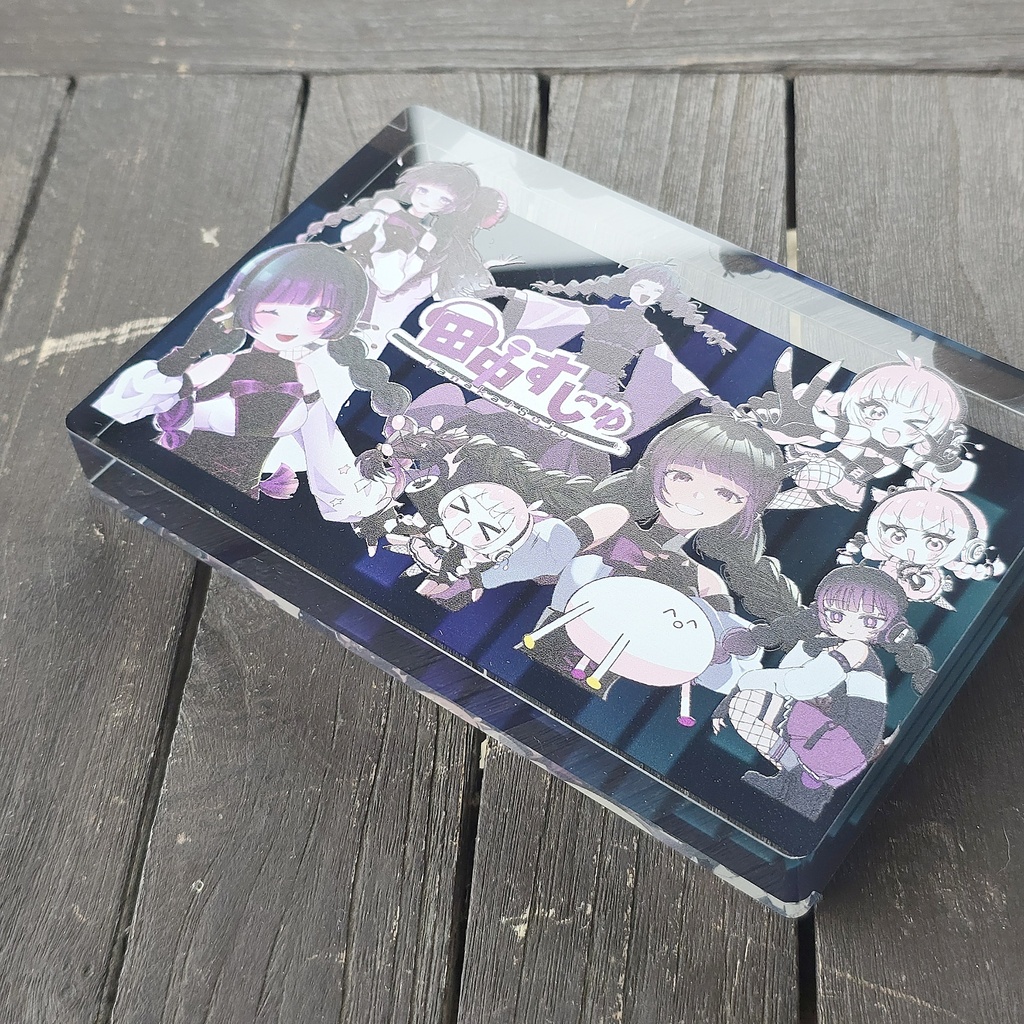 【受注生産】田中すじゅ誕生祭記念*アクリルブロック