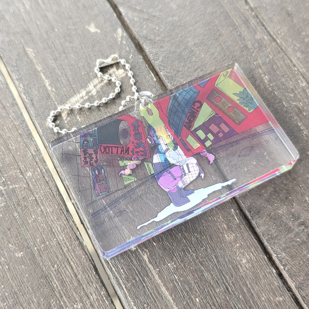 【受注生産】田中すじゅ誕生祭記念*ミニアクリルブロックキーホルダー(【A】あいつら全員同窓会)