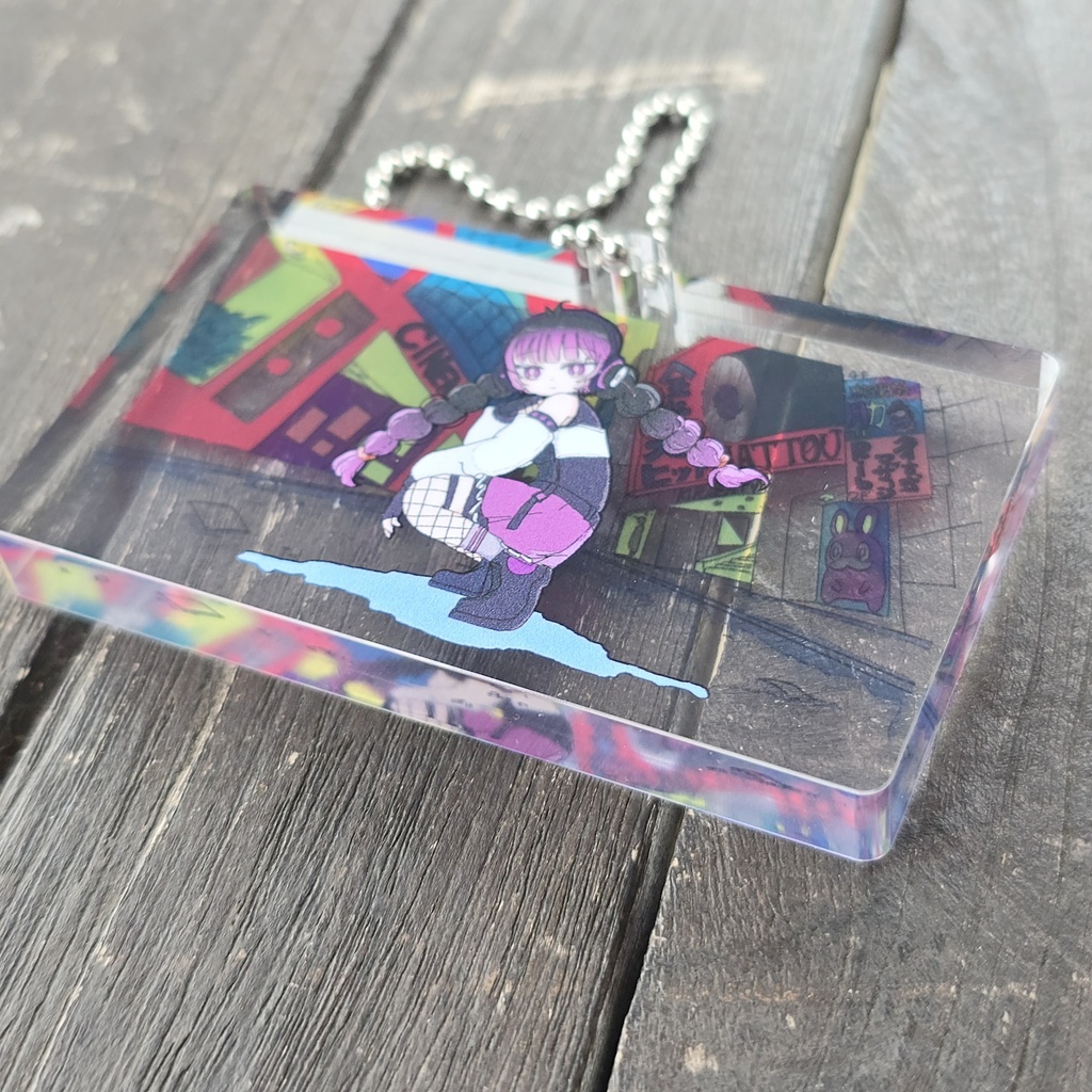 【受注生産】田中すじゅ誕生祭記念*ミニアクリルブロックキーホルダー(【A】あいつら全員同窓会)