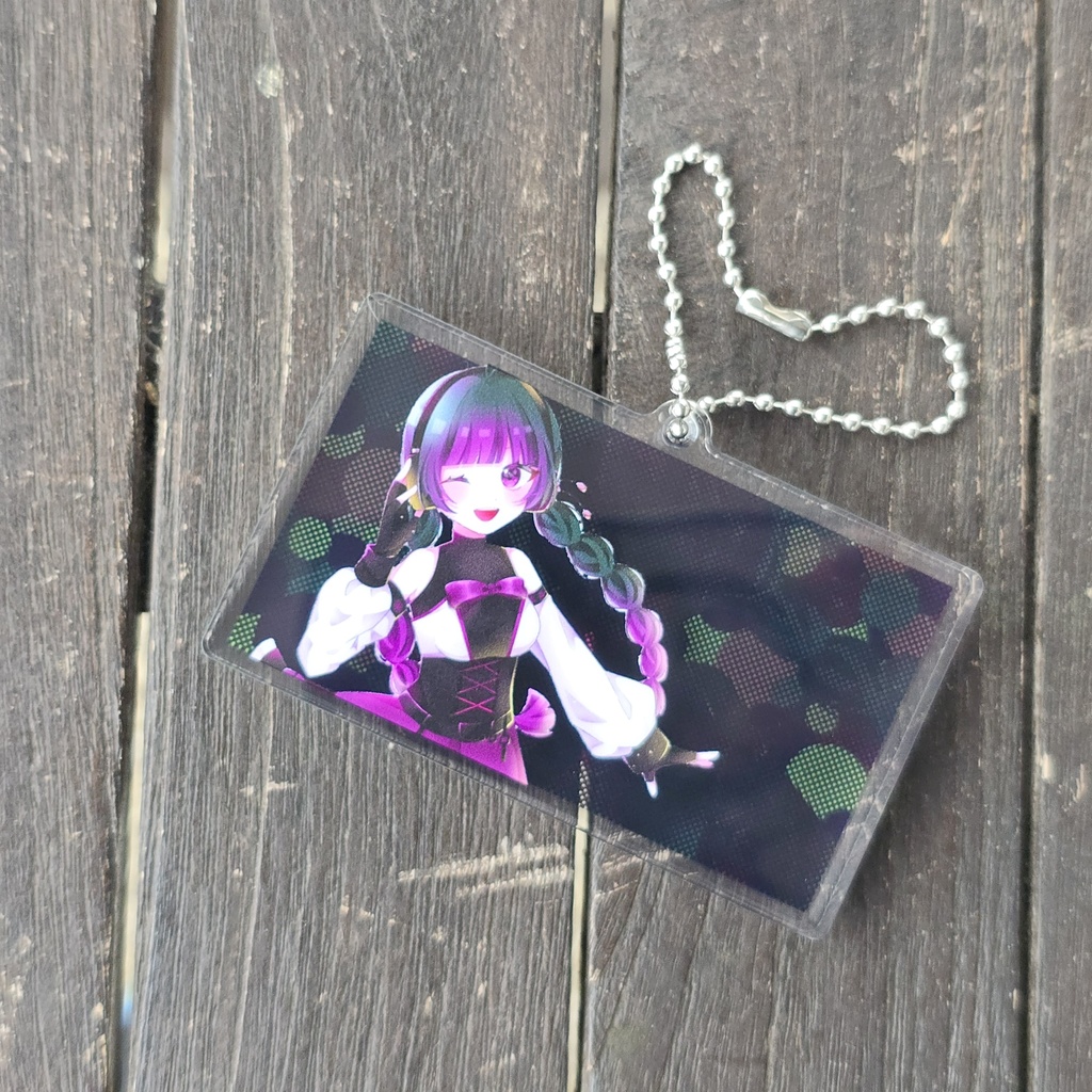 【受注生産】田中すじゅ誕生祭記念*ミニアクリルブロックキーホルダー(【D】shake it!)