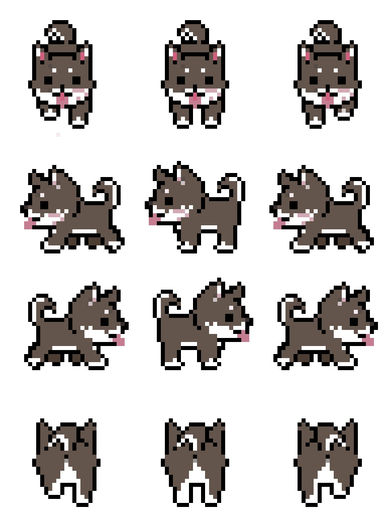 匡実オンリー記念アバター③黒柴