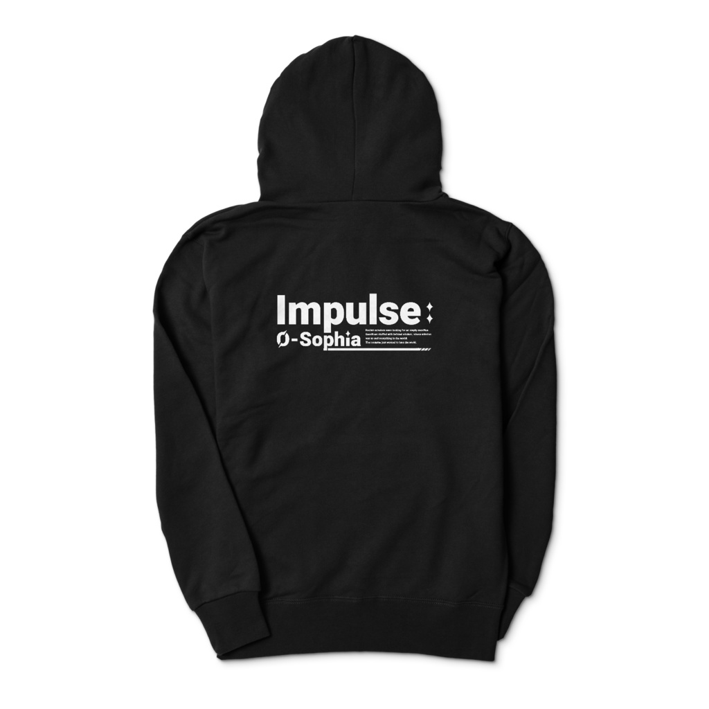 【チャック付きパーカー】impulse:O-Sophia タイトルロゴ