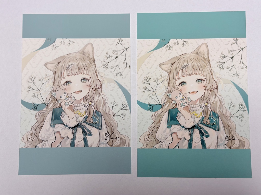 Presentシリーズ ミニ複製原画(直筆サイン入り)