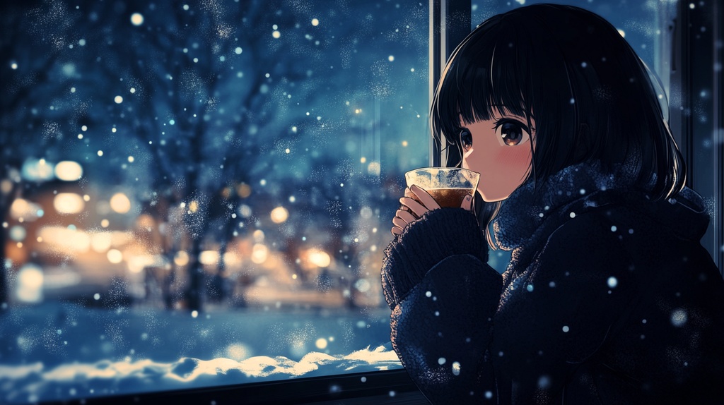 No.2 「Winter night」　chill / まったり / 動画用 / フリーbgm / オリジナル曲