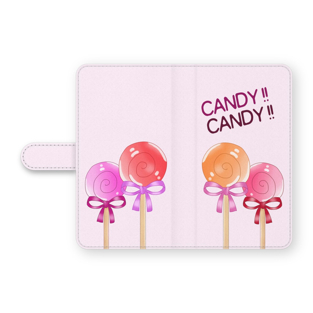 CANDY!!CANDY!!(手帳型スマホケース)