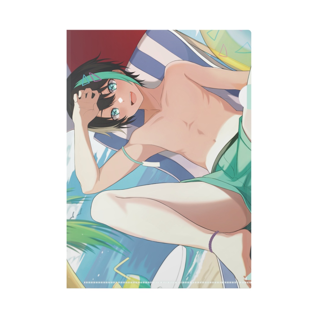 誕生日企画2024⚡アルファの夏グッズ「クリアファイル」