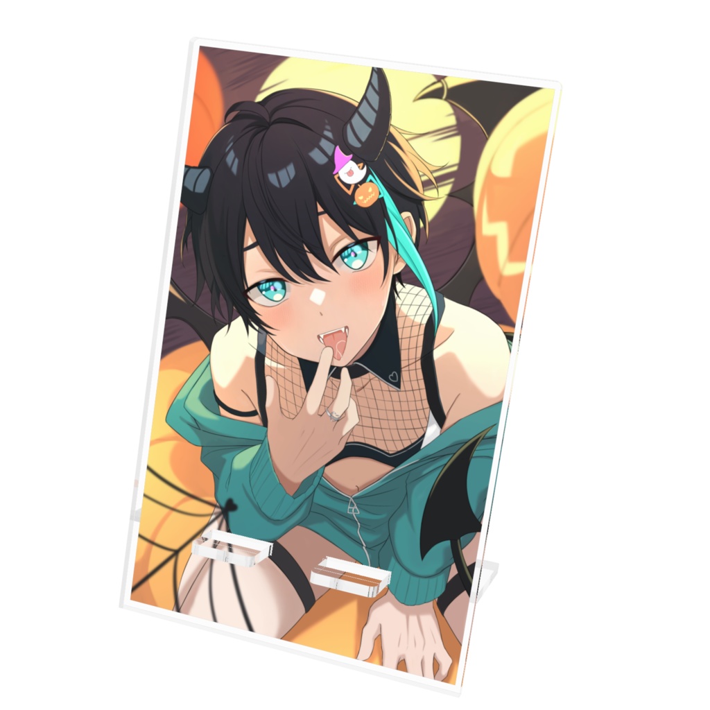 アルファのハロウィングッズ2024⚡「アクリルスマホスタンド」