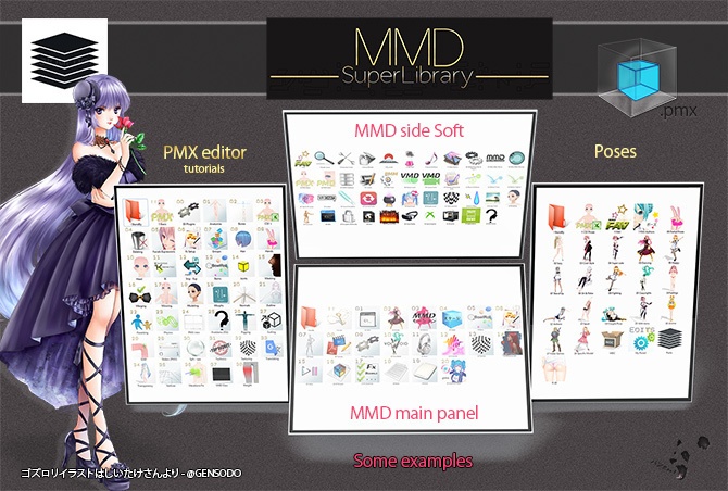 MMD Super Library PRO - English edition