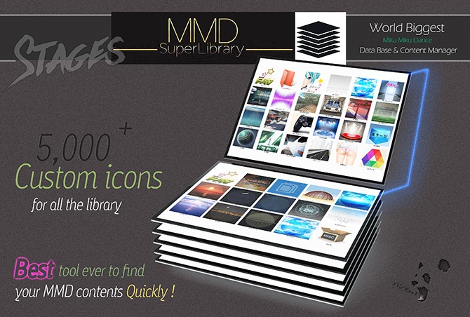 MMD Super Library PRO - English edition