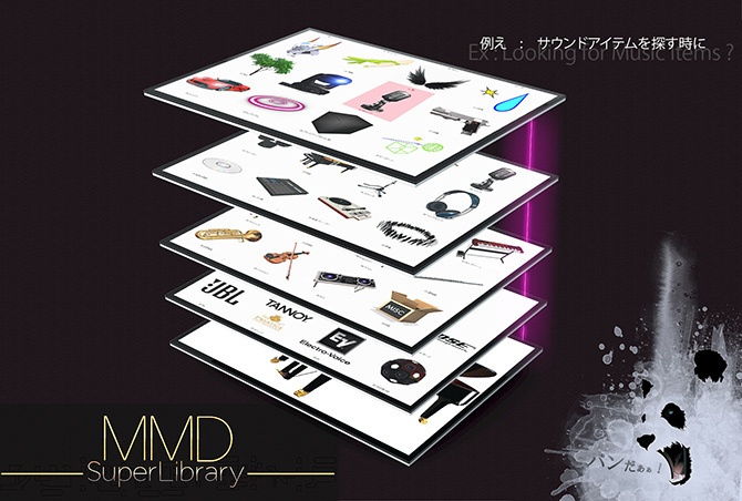 MMD Super Library PRO - English edition