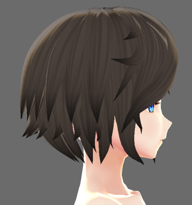 Closed Vroid Short Hair Preset Zehzee Booth