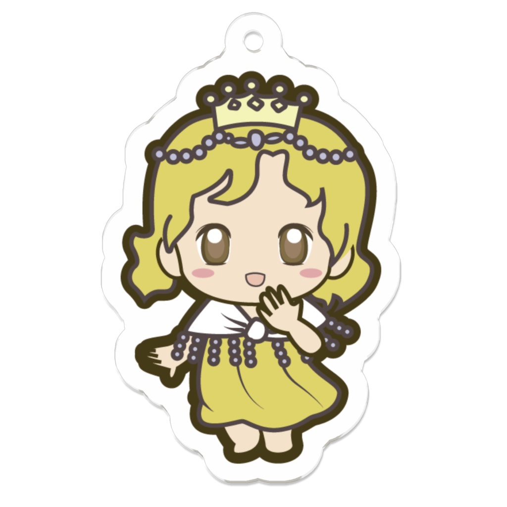 辛（かのと）さんキーホルダー