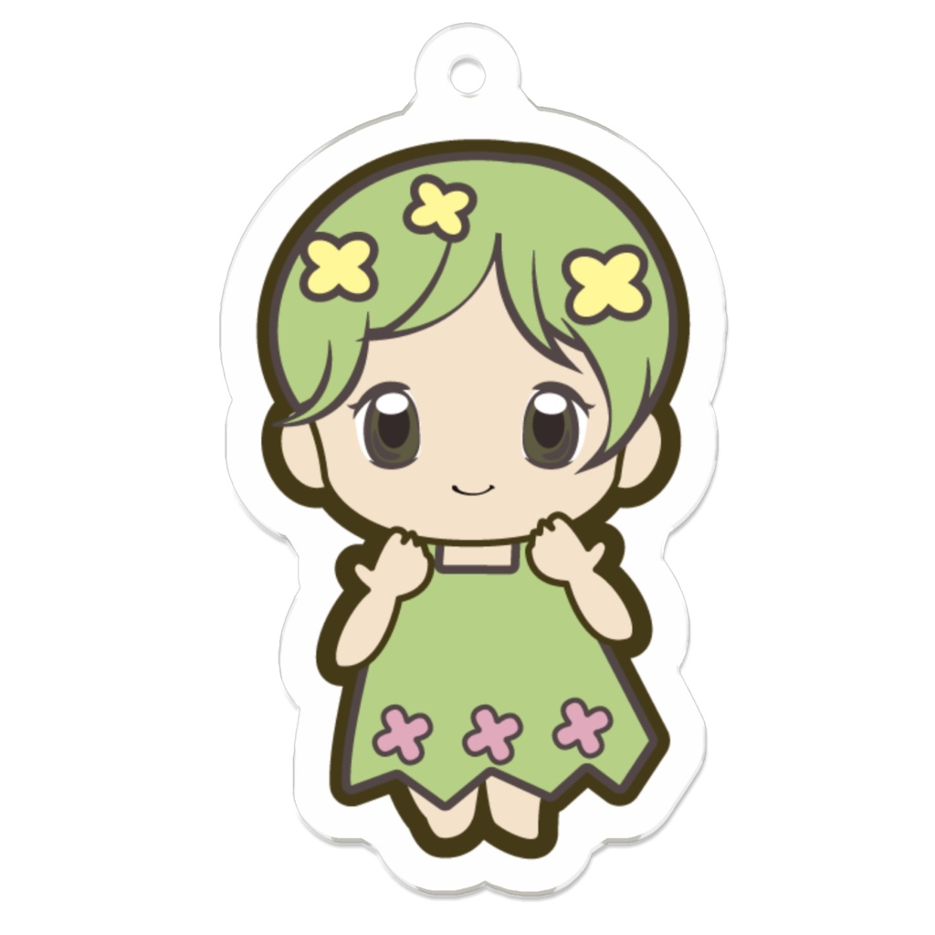 乙（きのと）さんキーホルダー