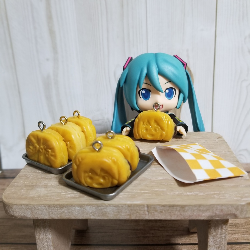 初音ミク ぷちミクダヨー焼き キーホルダー