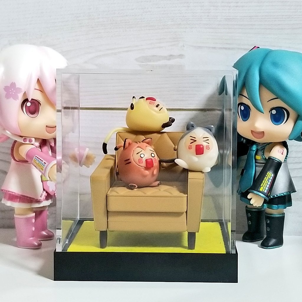 初音ミク はちゅネコ フィギュア