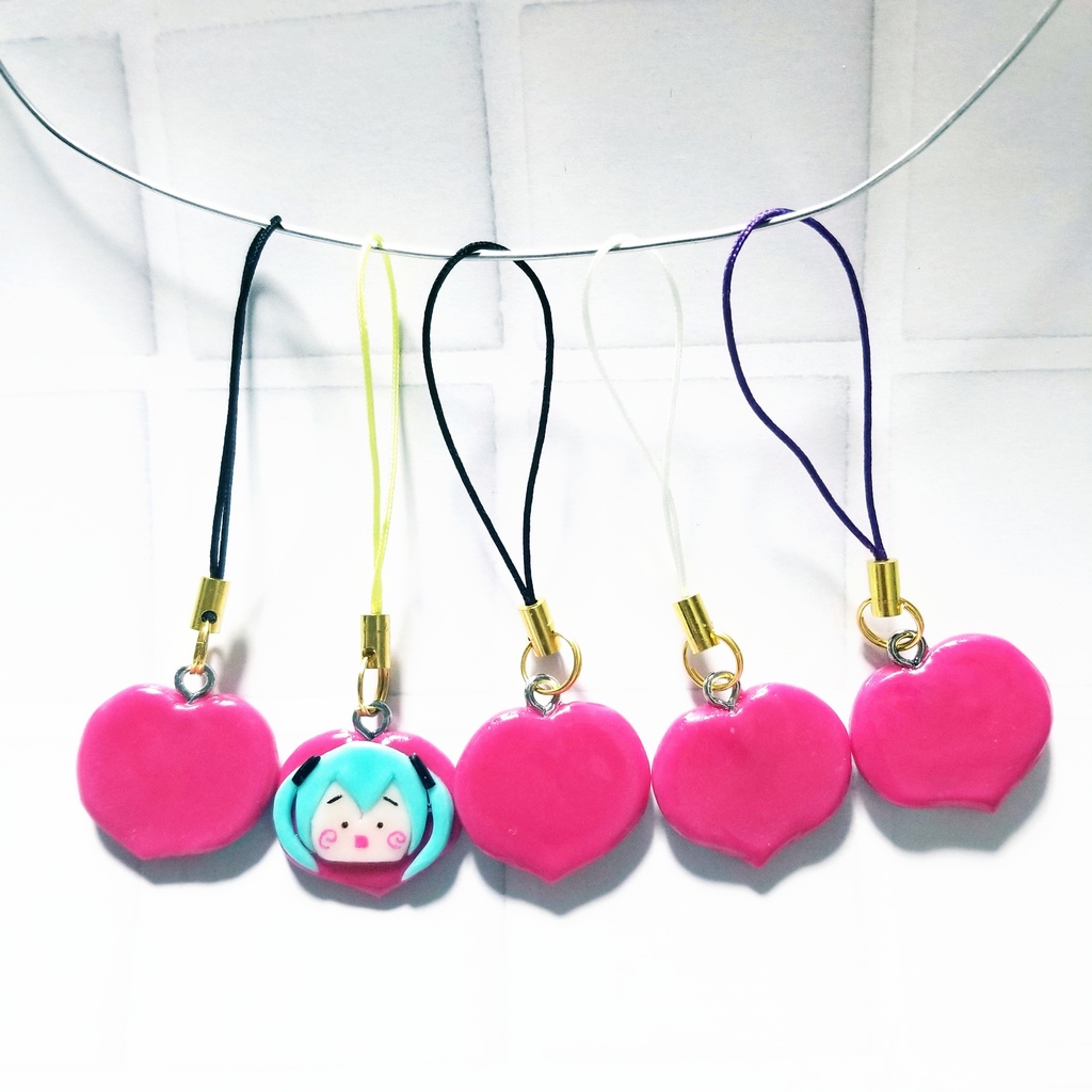 かまってミクちゃんストラップ♡