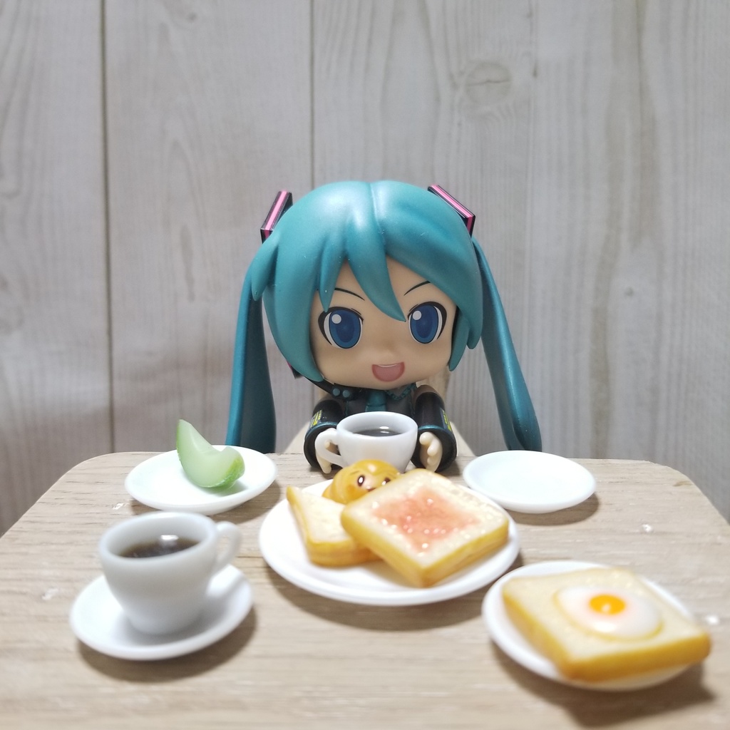 HAPPY モーニングセット(ホットコーヒー)プレート2種類