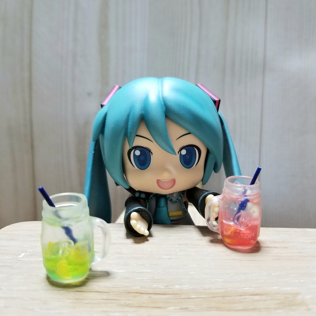 ミニチュア メイソンジャー キウイ&いちご