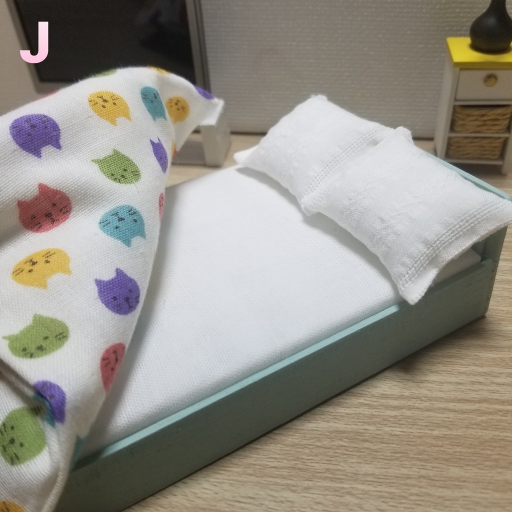 ミニチュアベッド♡