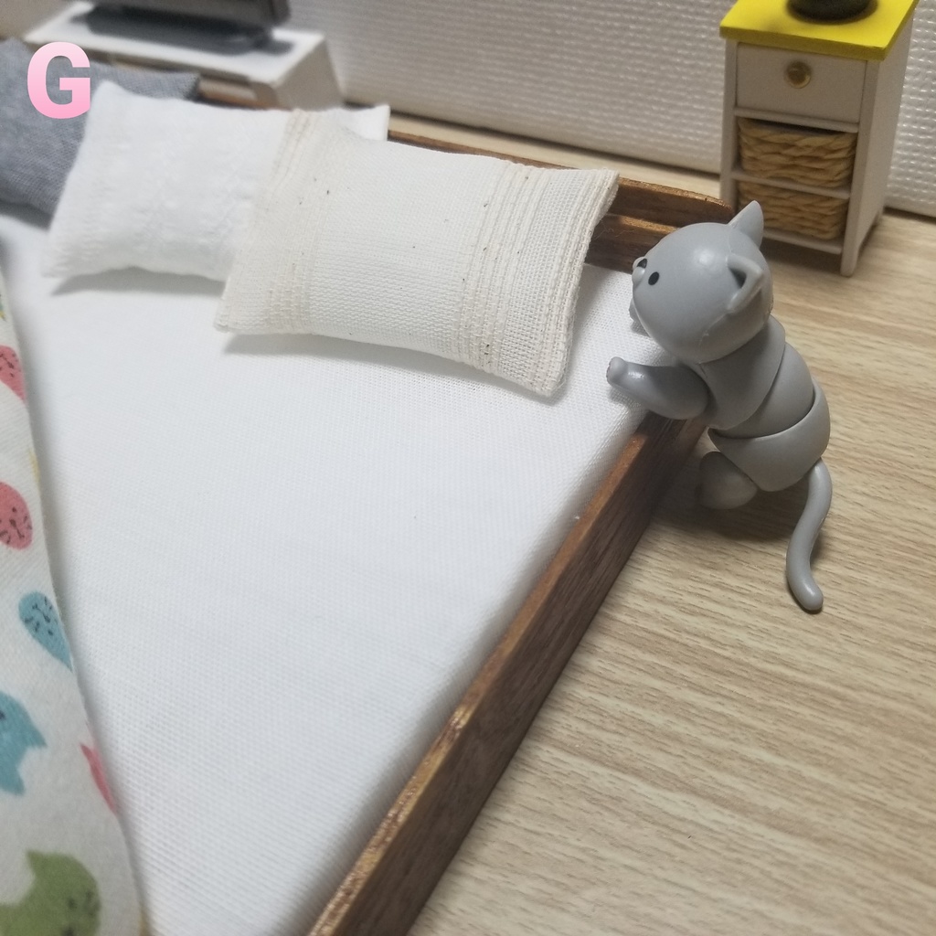 ミニチュアベッド♡