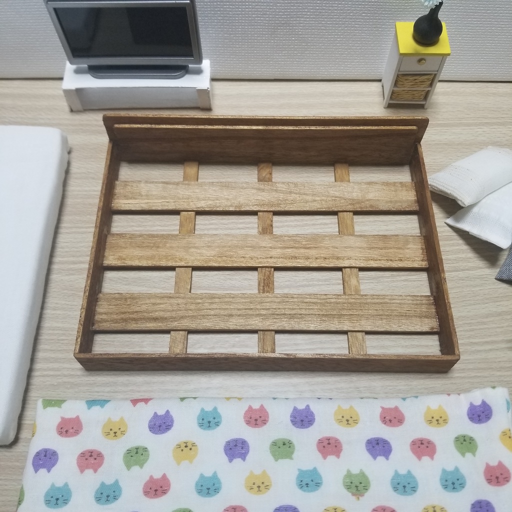 ミニチュアベッド♡