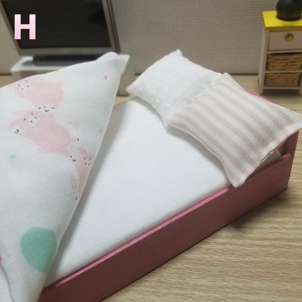 ミニチュアベッド♡