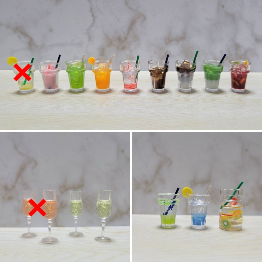 ミニチュアドリンク(当たりくじ付き♪)