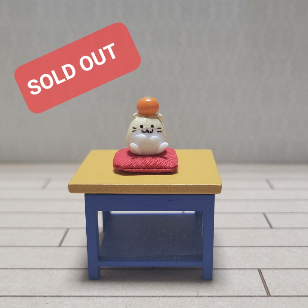 ミニチュア鏡もち・鏡ももち🐹