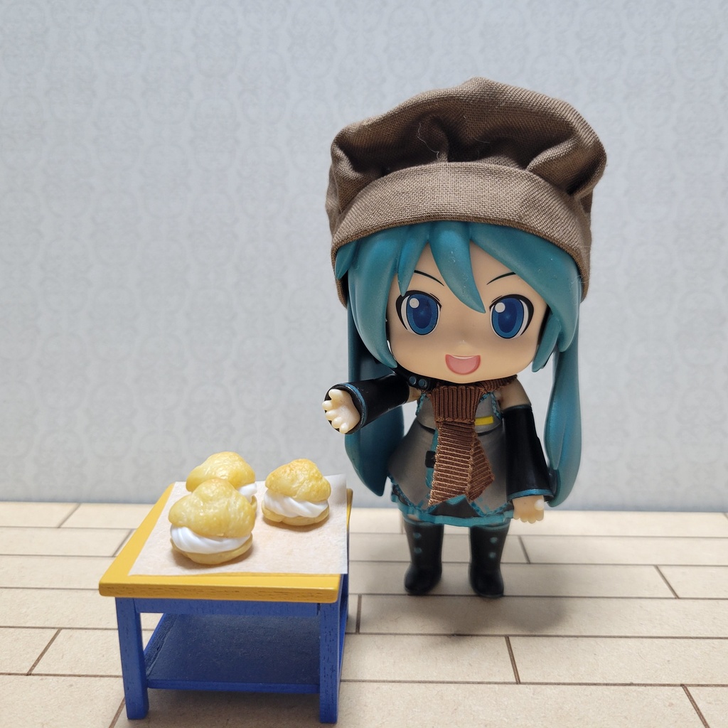 ミニチュア シュークリーム