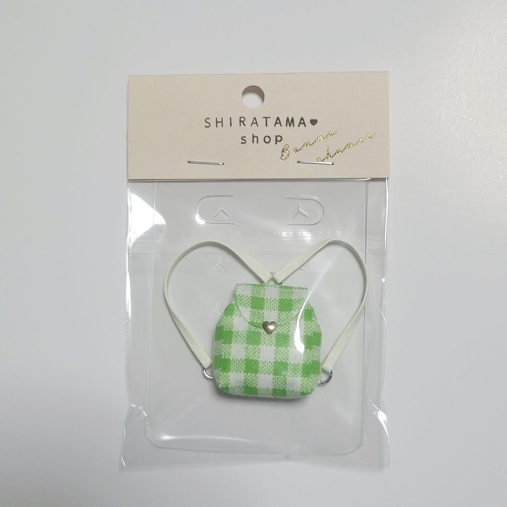 ミニチュアリュック