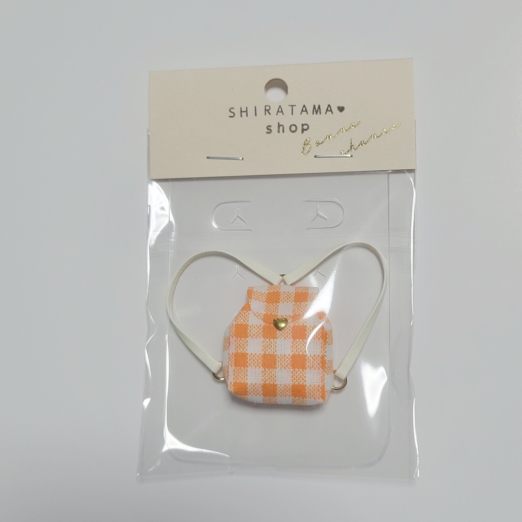 ミニチュアリュック