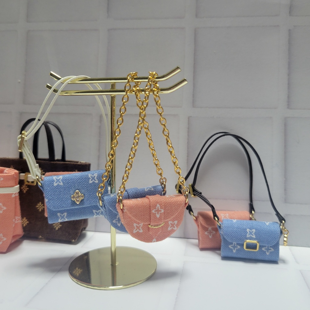 ブランド風 ミニチュアバッグ