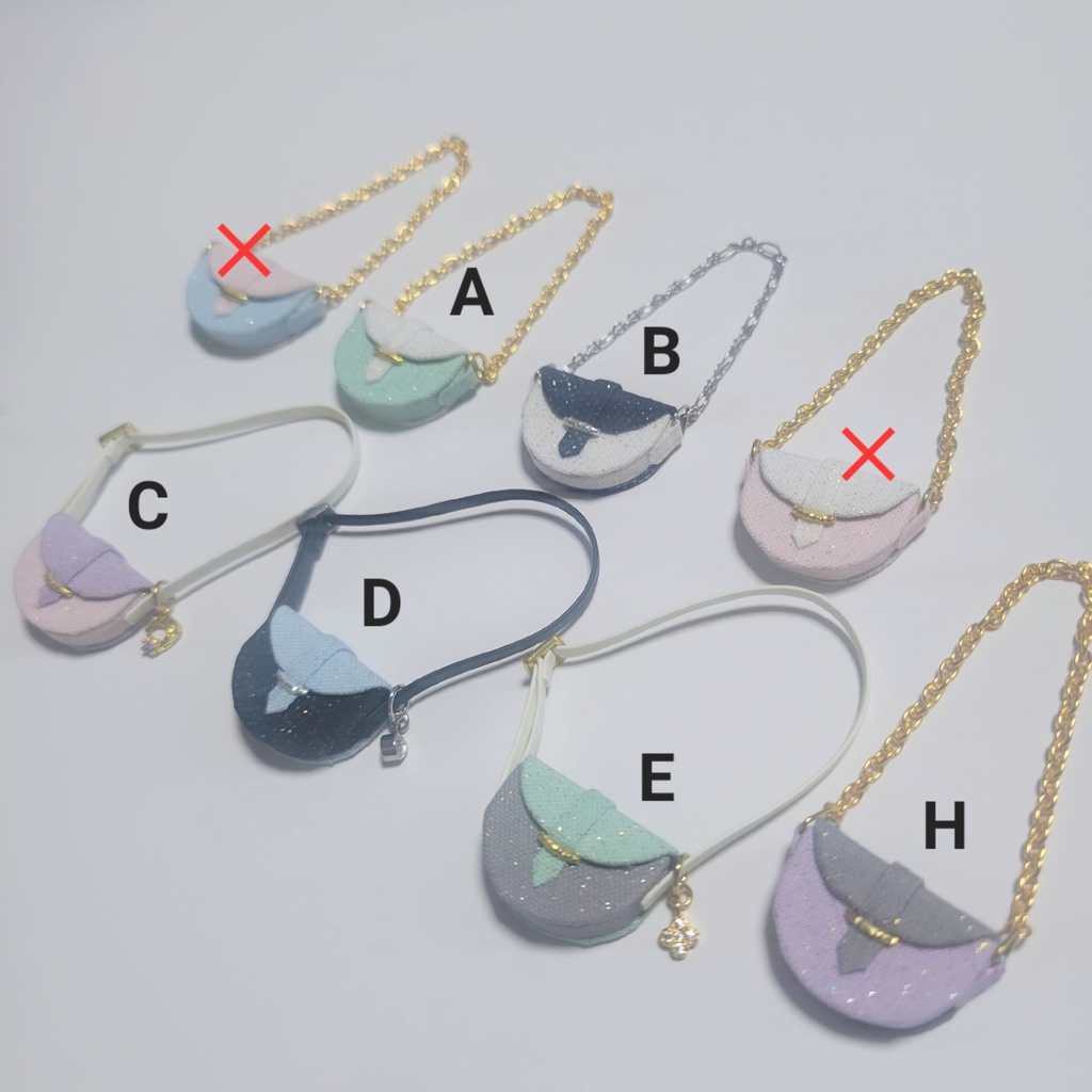 キラキラ ミニチュア ショルダーバッグ