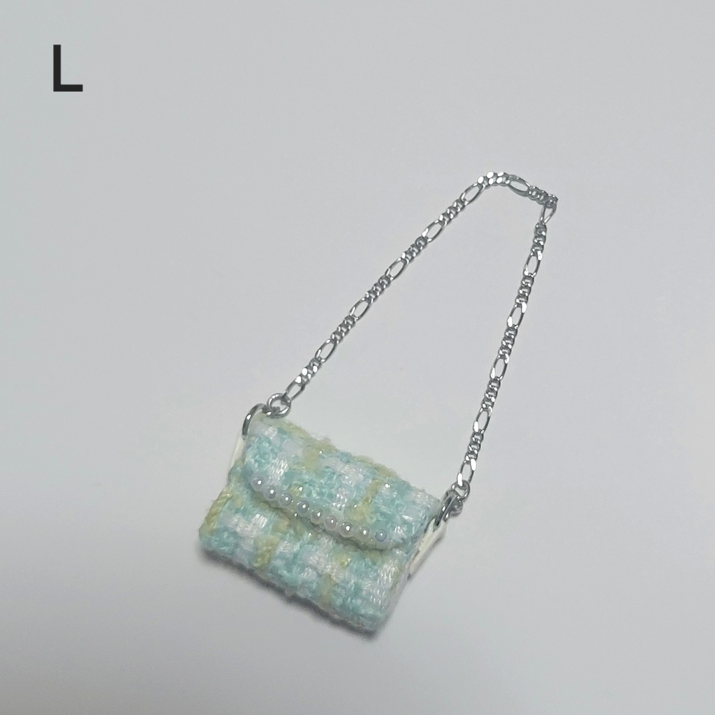 パステルツイードショルダーバッグ🛍️