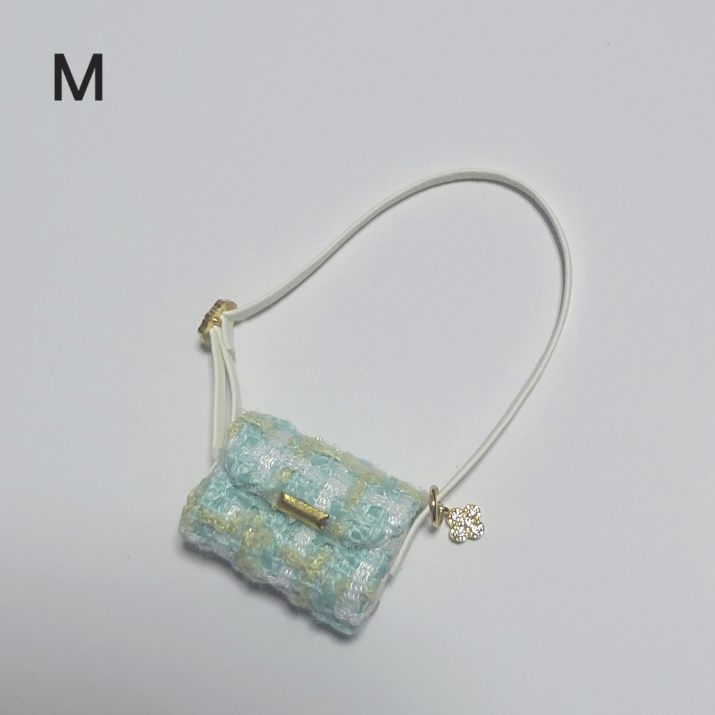 パステルツイードショルダーバッグ🛍️