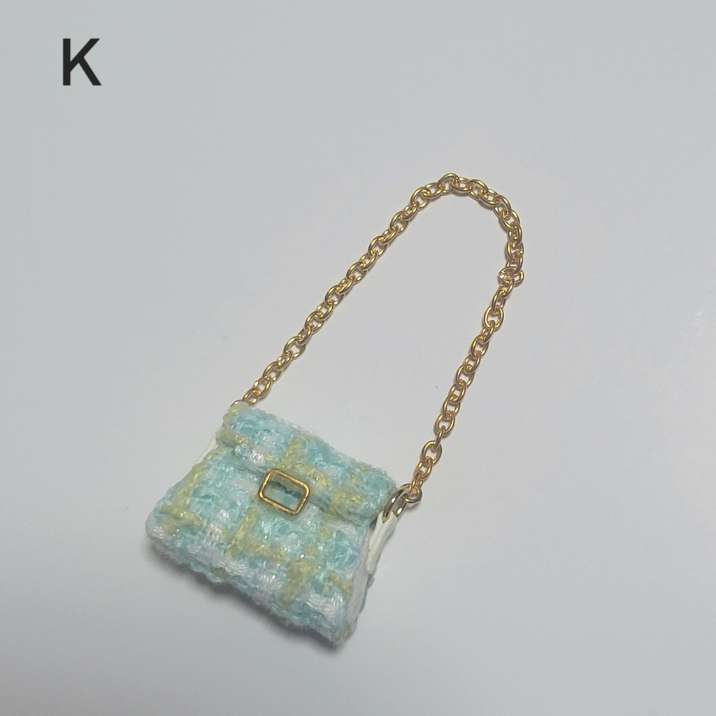 パステルツイードショルダーバッグ🛍️