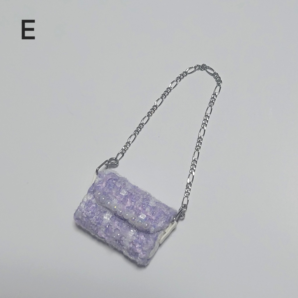 パステルツイードショルダーバッグ🛍️