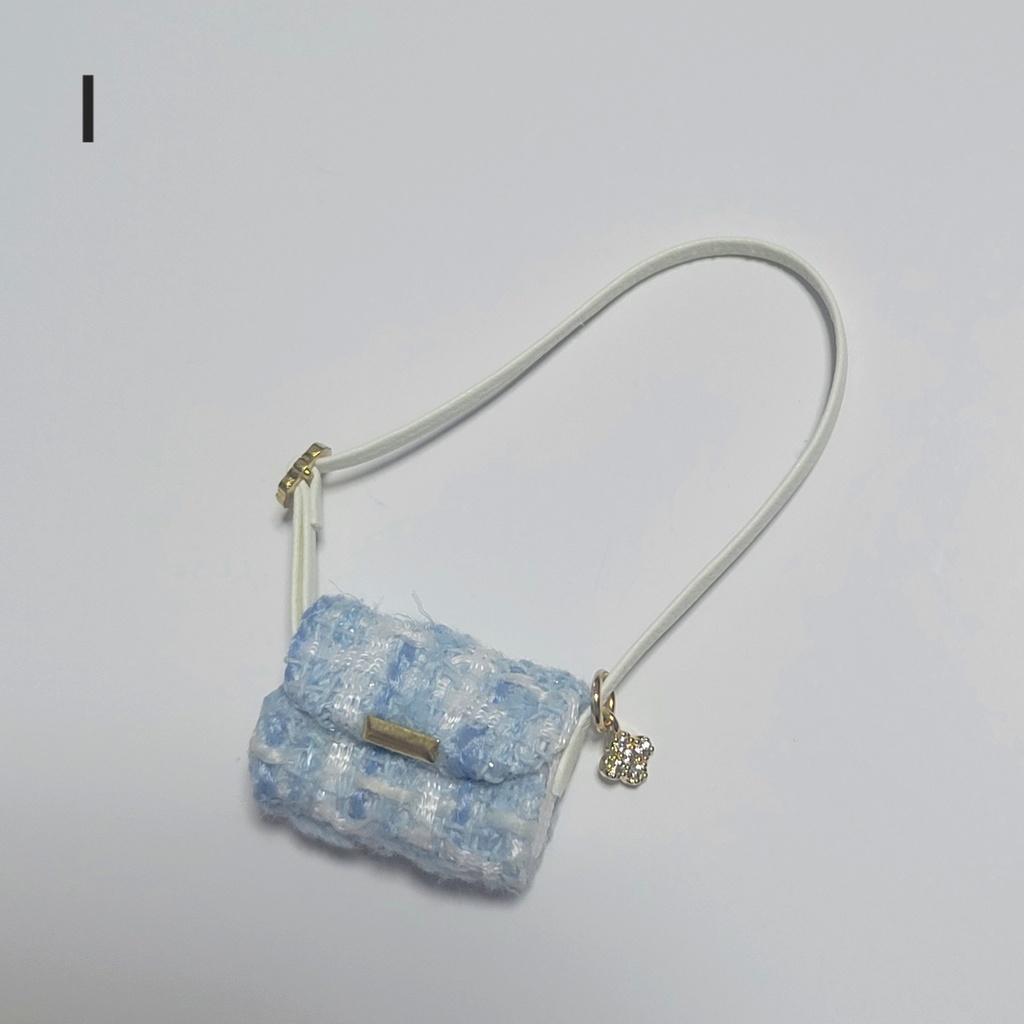 パステルツイードショルダーバッグ🛍️