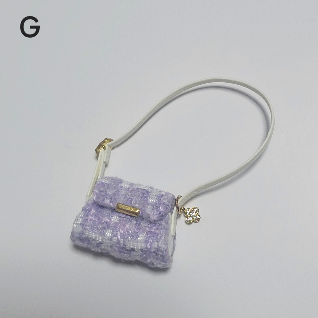 パステルツイードショルダーバッグ🛍️