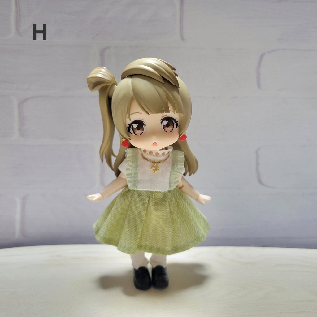 パステルカラーワンピース