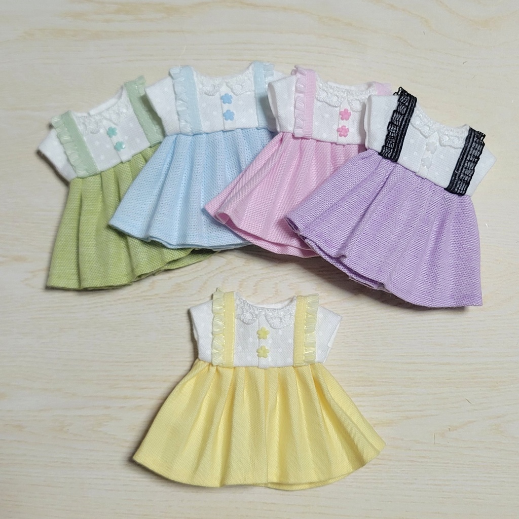 パステルカラーワンピース