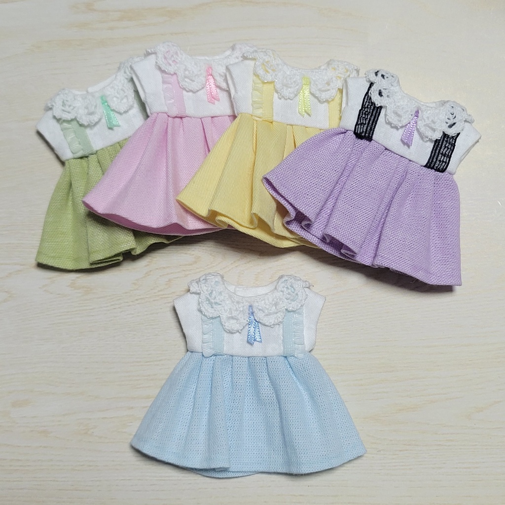 パステルカラーワンピース