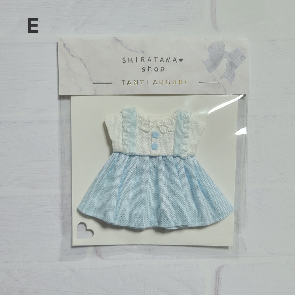 パステルカラーワンピース